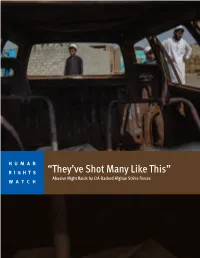 “They've Shot Many Like This”
