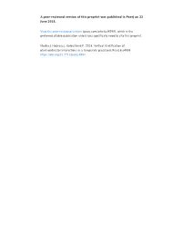 Vertical Stratification of Plant-Pollinator Interactions in A