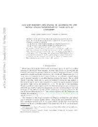 Can One Identify Two Unital JB $^* $-Algebras by the Metric Spaces
