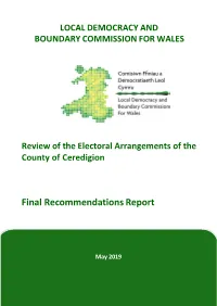 Final Recommendations Report