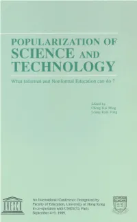 Popularizations of Science and Technology