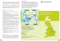 Campus Plan and Approach Routes
