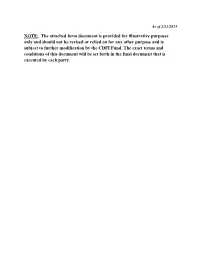 Collateral Assignment of Mortgages, Loan Documents and Security Agreements
