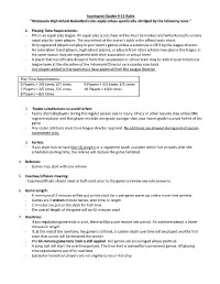 Southwest Grades 9-12 Rules "Minnesota High School Basketball Rules Apply Unless Specifically Abridged by the Following Rules.”