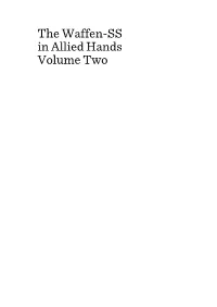The Waffen-SS in Allied Hands Volume Two
