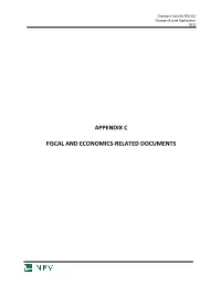 Appendix C Fiscal and Economics-Related