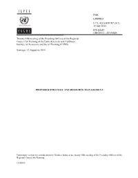 Proposed Strategy and Resource Management