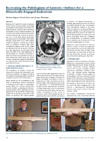 Recreating the Pulsilogium of Santorio: Outlines for a Historically-Engaged Endeavour