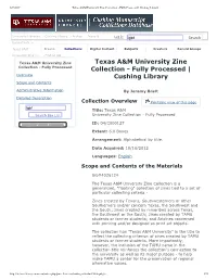 Texas A&M University Zine Collection Fully