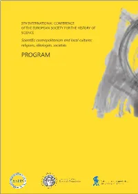 5 Th ESHS Conference, Athens 2012 Program