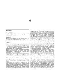 MANGROVES Synonyms Definition Introduction