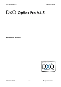 Reference Manual EN