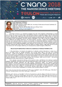 Nanoelectronics) Research Program (2006-2013)