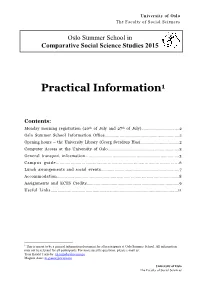 Practical Information1