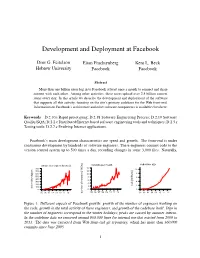 Development and Deployment at Facebook