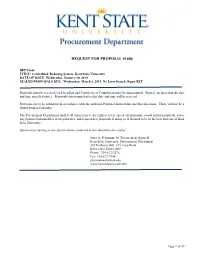 Request for Proposal #1606