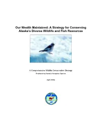A Strategy for Conserving Alaska's Diverse Wildlife and Fish Resources