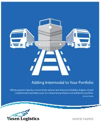 Adding Intermodal to Your Portfolio