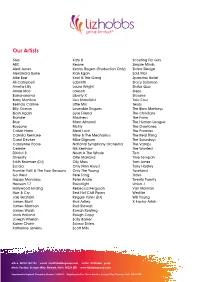 Artists List.Indd