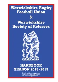 01A WRFU Handbook 2017-18 ADVERTS FRONT
