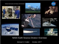 NASA Earth Science Division Overview