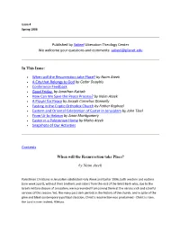 Sabeel@Planet.Edu in This Issue