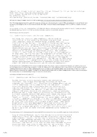 Unicode Technical Committee Liaison Statement To