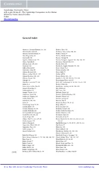 General Index