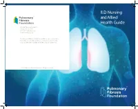 ILD Nursing and Allied Health Guide