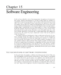 Software Engineering