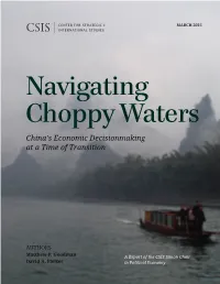 Navigating Choppy Waters: China's Economic Decisionmaking at A