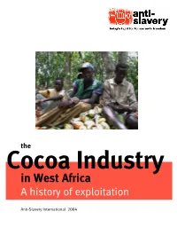Cocoa in West Africa Report