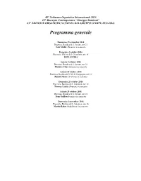 Programma Generale