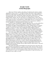 A Brief Biography.Edit