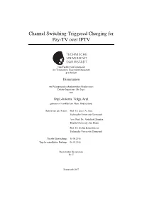 Channel Switching-Triggered Charging for Pay-TV Over IPTV