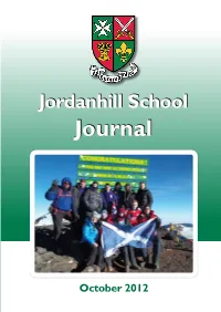 October 2012 Rector Contents Firstly, My Thanks to All of You Who Took the Time to Contact Us Following Publication of 3 World Challenge 2012 the Last Edition