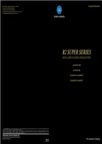 R2 Super Series Konica Minolta Digital Minilab System
