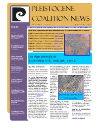 Ice Age Animals in Southwest U.S. Rock Art, Part 2