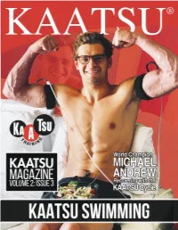 Michael Andrew in the KAATSU Cycle Recovery Mode KAATSU Swimming CONTENTSCONTENTS CONTENTSCONTENTSCONTENTS