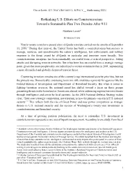 Rethinking US Efforts on Counterterrorism