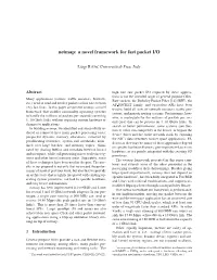 Netmap: a Novel Framework for Fast Packet I/O