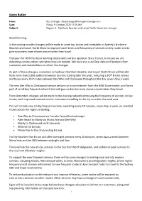 Bus Changes 2020 9/10/2020