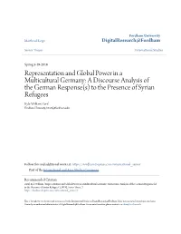 Representation and Global Power in A