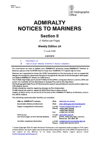 Section II of Weekly Edition 24 of 2020