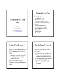 2 Four Key Wilson Decisions ‐ 3