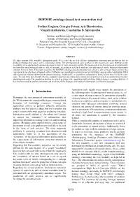 BOEMIE Ontology-Based Text Annotation Tool