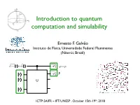 Lecture 8 Measurement-Based Quantum Computing