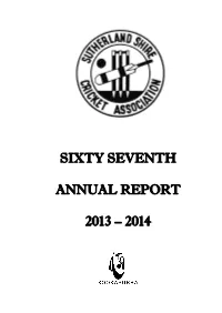 Sixty Seventh Annual Report