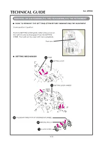 TECHNICAL GUIDE Cal