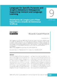 169 Ricardo Casañ Pitarch Language for Specific